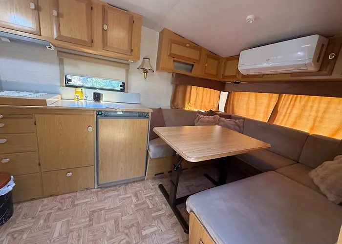 Caravan On The Campsite